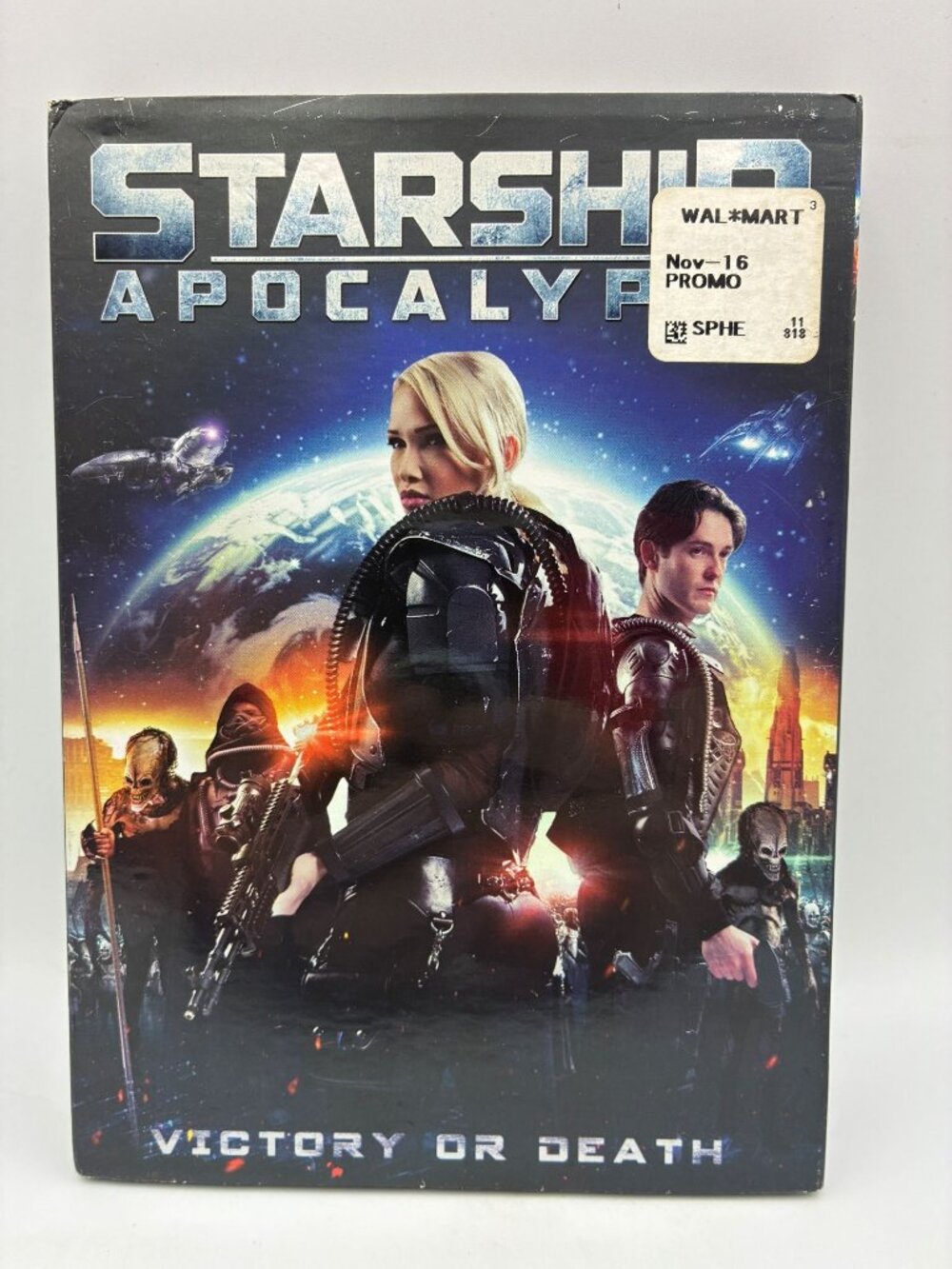 Starship Apocalypse DVD NR Darren Jacobs Sci Fi eOne 2015 New Victory Or Death